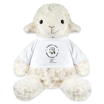 Caricature de liste d’ironie - Mouton en peluche Annika MiniFeet® - blanc - Devant
