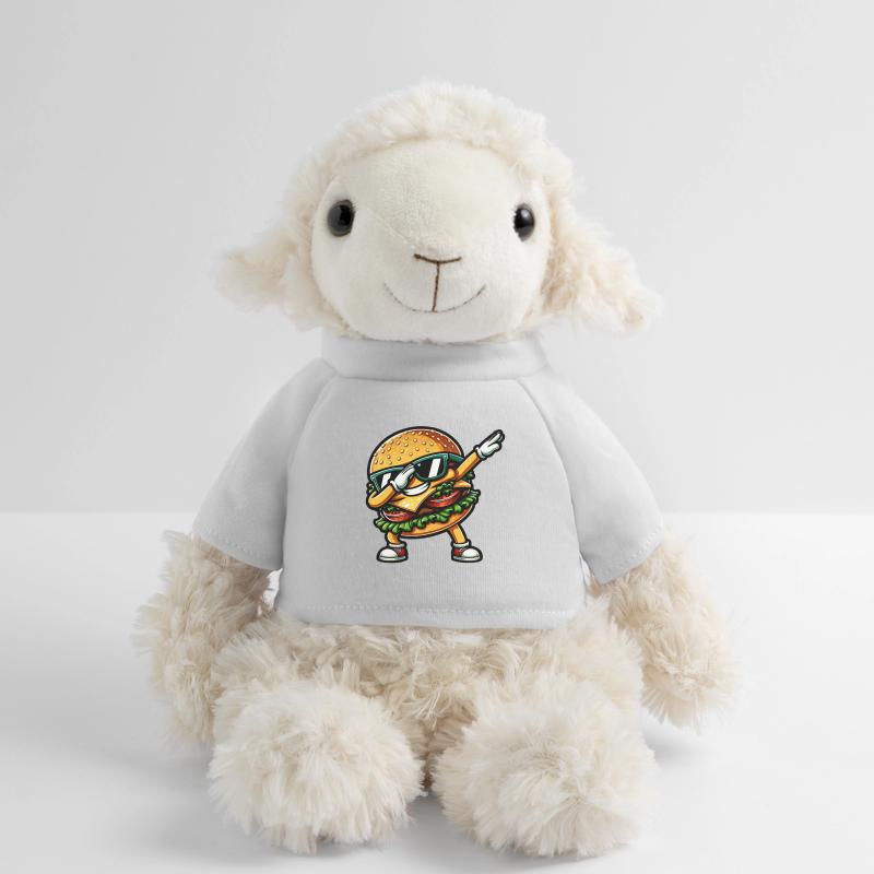 Hamburger & Cheeseburger Dabbing Mouton en peluche Annika MiniFeet®