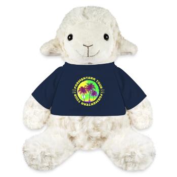 Visite de vacances aux palmiers de Formentera - Mouton en peluche Annika MiniFeet® - bleu marine - Devant