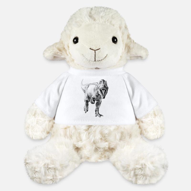 Dinosaur - Mouton en peluche Annika MiniFeet® - blanc