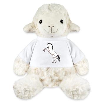 Pferd Pferde Pony Wildpferd - MiniFeet® Schaf Annika - Weiß - Vorne