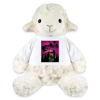 Horizont Waldbewohner Kinder Märchen Märchenfigur - MiniFeet® Schaf Annika - Weiß - Vorne