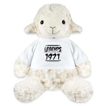 1971 - Jahrgang 1971 - Baujahr 1971 - MiniFeet® Schaf Annika - Weiß - Vorne