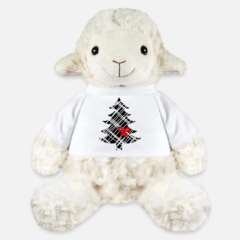 Arbre de Noël - Mouton en peluche Annika MiniFeet® - blanc