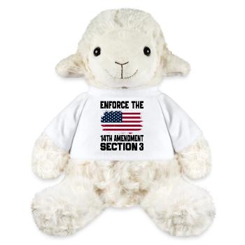 Enforce The 14TH Amendment Section 3 - MiniFeet® Sheep Annika - white - Front