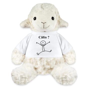 Fais moi un câlin - Mouton en peluche Annika MiniFeet® - blanc - Devant