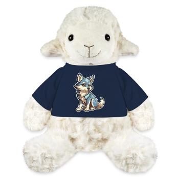 Wolf fantasy illustration - MiniFeet® Sheep Annika - french navy - Front