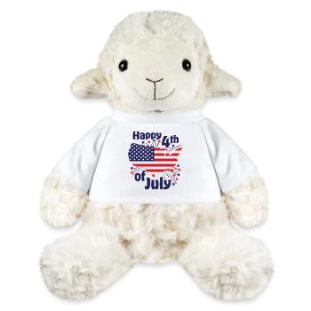 Happy 4th of July - MiniFeet® Sheep Annika - white - Front