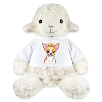 "Gekrönte Häupter" - Chihuahua - MiniFeet® Schaf Annika - Weiß - Vorne