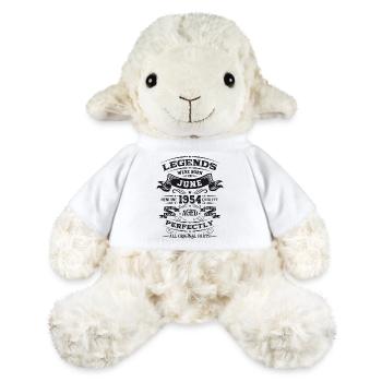 70e anniversaire Légendaire Juin 1954 Né en 1954 - Mouton en peluche Annika MiniFeet® - blanc - Devant