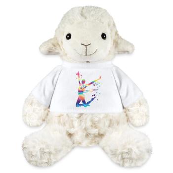 Gymnastique Hoops Gymnastique rythmique - Mouton en peluche Annika MiniFeet® - blanc - Devant