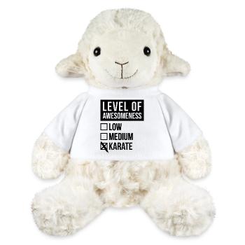 karaté - Mouton en peluche Annika MiniFeet® - blanc - Devant