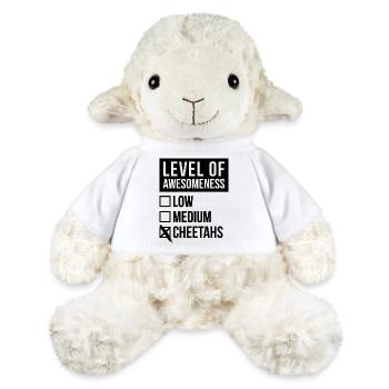 guépard - Mouton en peluche Annika MiniFeet® - blanc - Devant