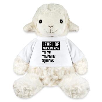 Canard - Mouton en peluche Annika MiniFeet® - blanc - Devant