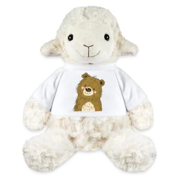 Ourson - Mouton en peluche Annika MiniFeet® - blanc - Devant