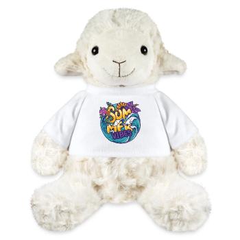 Summer Vibes Waves Und Immer Im Urlaub - MiniFeet® Schaf Annika - Weiß - Vorne