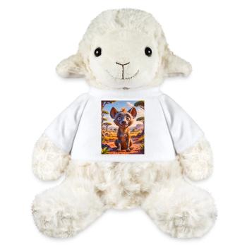 Animaux africains super mignons – Harpie - Mouton en peluche Annika MiniFeet® - blanc - Devant