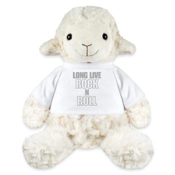 Vive le rock’n roll - Mouton en peluche Annika MiniFeet® - blanc - Devant