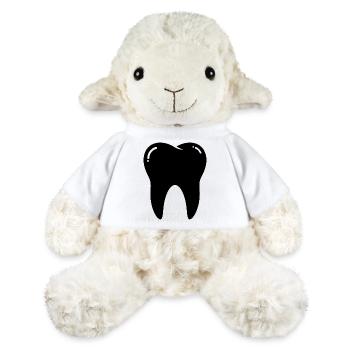 Zahn | Dentiste | Dentiste | Assistante dentaire - Mouton en peluche Annika MiniFeet® - blanc - Devant
