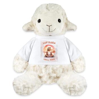 Chill, Relax & Capybara - Mouton en peluche Annika MiniFeet® - blanc - Devant