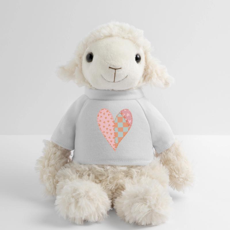 Patchwork Herz Nr. 2 MiniFeet® Schaf Annika