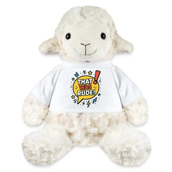 Das war unhöflich! - MiniFeet® Schaf Annika - Weiß - Vorne
