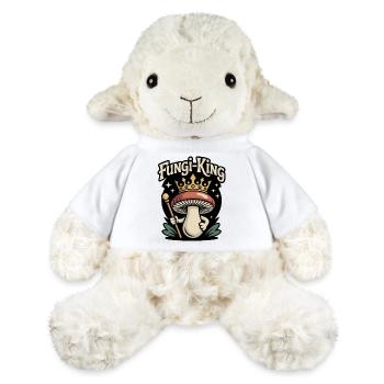 Champignon King Champignon drôle - Mouton en peluche Annika MiniFeet® - blanc - Devant