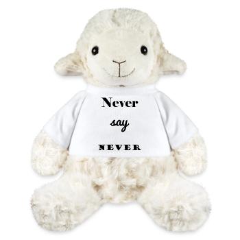 CITATION. MESSAGE. HUMOUR. CITATIONS DRÔLES - Mouton en peluche Annika MiniFeet® - blanc - Devant