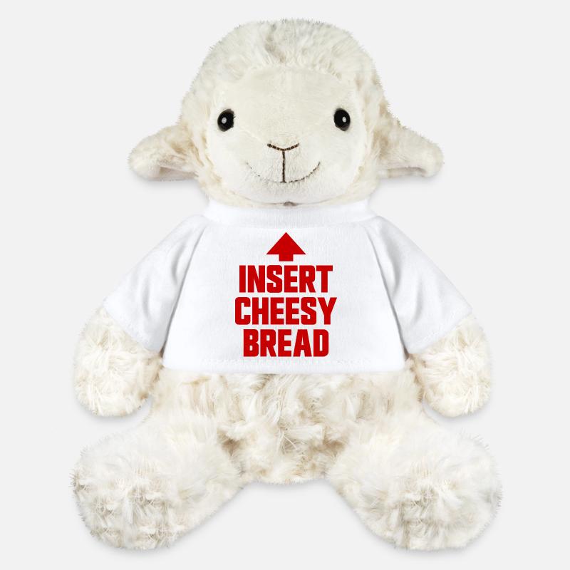 Käsebrot (Lieblingsessen) - MiniFeet® Schaf Annika - Weiß