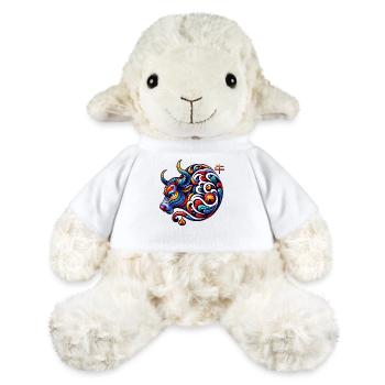 Chinese Zodiac Ox Astrological Sign Elegant - MiniFeet® Sheep Annika - white - Front