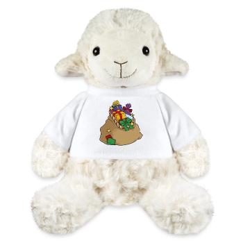 cadeaux Nikolaus Sack - Mouton en peluche Annika MiniFeet® - blanc - Devant