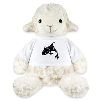Koi Carp - Cute Elegant Carp Fish - MiniFeet® Sheep Annika - white - Front