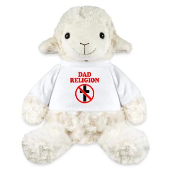 Dad religion - Mouton en peluche Annika MiniFeet® - blanc - Devant