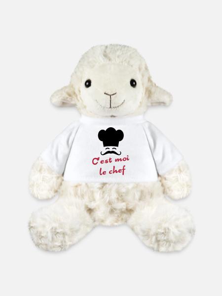 C'est moi le chef - MiniFeet® Schaf Annika - Weiß