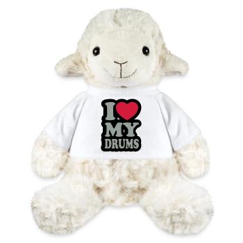 I love my drums - MiniFeet® Sheep Annika - white - Front