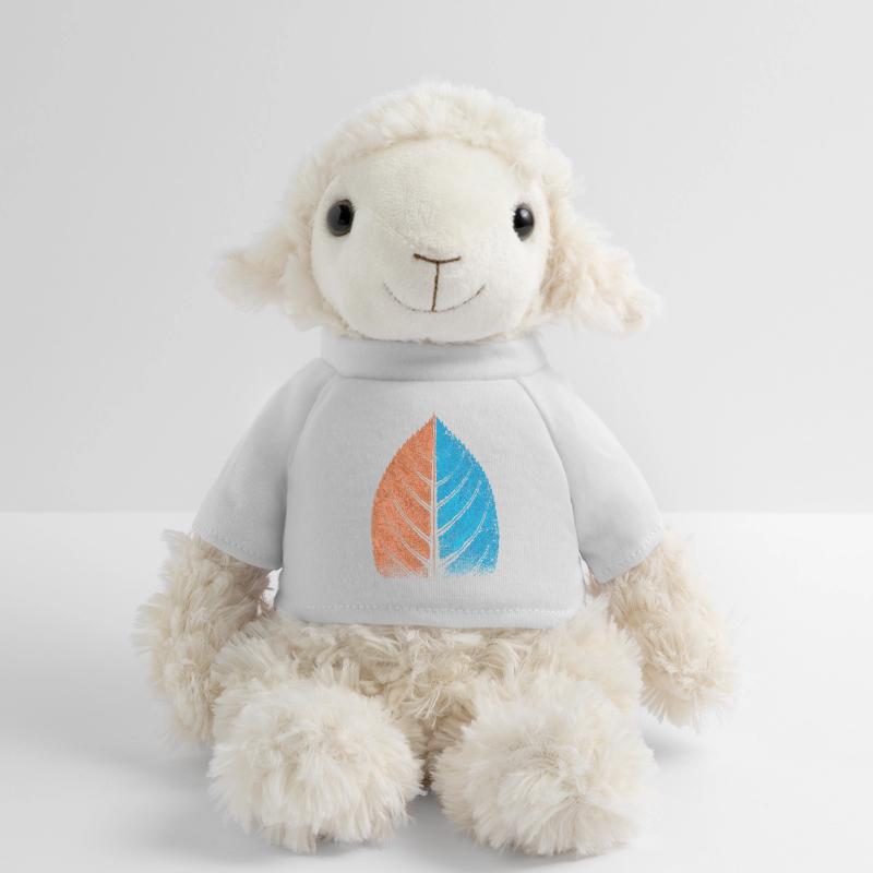 Leaf - Blue / Red - Beech Leaf MiniFeet® Sheep Annika
