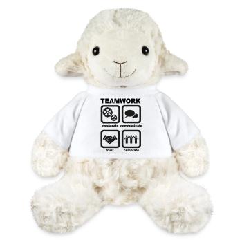 Travail d’Équipe - Mouton en peluche Annika MiniFeet® - blanc - Devant
