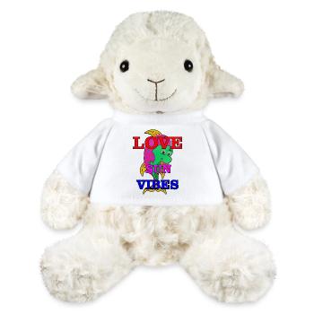 Funny fish - MiniFeet® Sheep Annika - white - Front