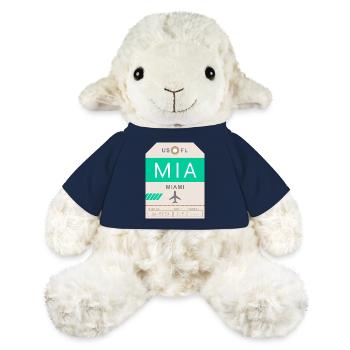 Flughafen Miami 1950 - MiniFeet® Schaf Annika - French Navy - Vorne