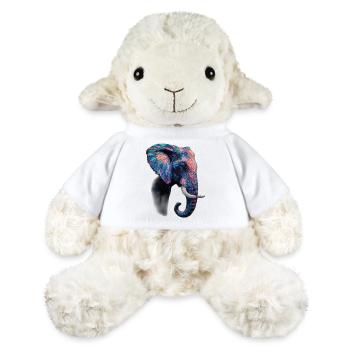 Elefant - MiniFeet® Schaf Annika - Weiß - Vorne