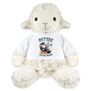 Hier secht wi MOIN - Ostsee - MiniFeet® Sheep Annika - white - Front