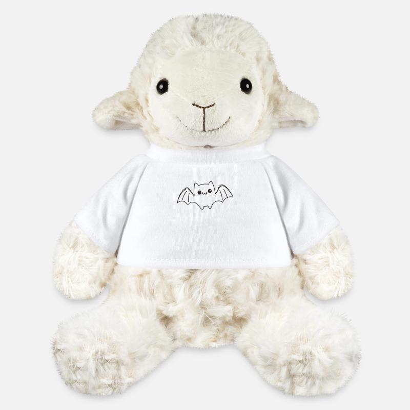 Nocturnal bat - MiniFeet® Sheep Annika - white