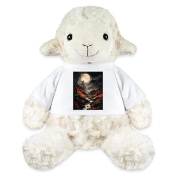 Magical lunar landscape - MiniFeet® Sheep Annika - white - Front