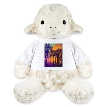 Sun, beach, calm and golden summer atmosphere - MiniFeet® Sheep Annika - white - Front