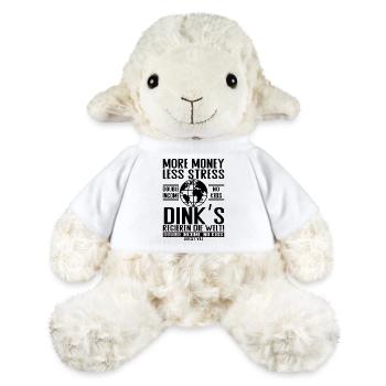 More Money Less Stress – DINK Lifestyle - MiniFeet® Sheep Annika - white - Front