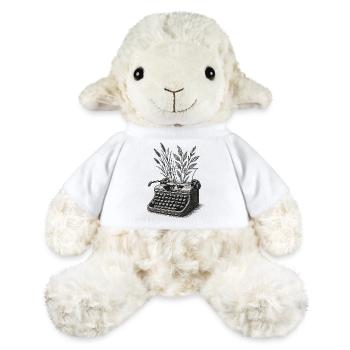 Lettres vivantes - Mouton en peluche Annika MiniFeet® - blanc - Devant