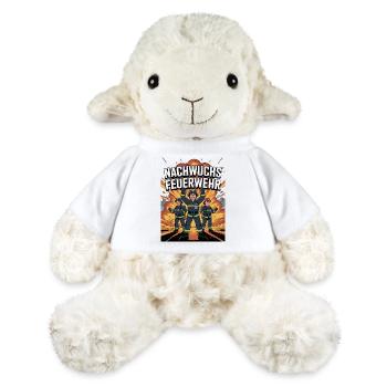 Jeunes pompiers – pour les enfants - Mouton en peluche Annika MiniFeet® - blanc - Devant