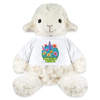 Sommerliche Blüten - MiniFeet® Schaf Annika - Weiß - Vorne