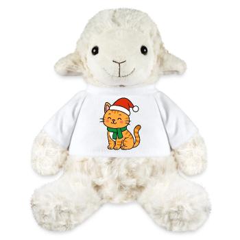 Kawaii Christmas Kitten - MiniFeet® Sheep Annika - white - Front