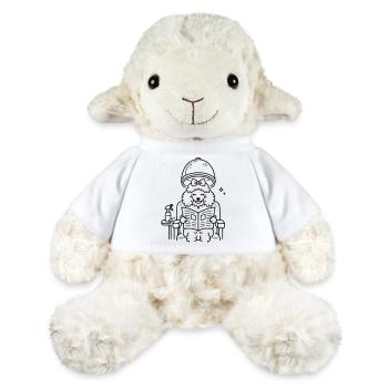 Pudel beim Frisör - MiniFeet® Schaf Annika - Weiß - Vorne
